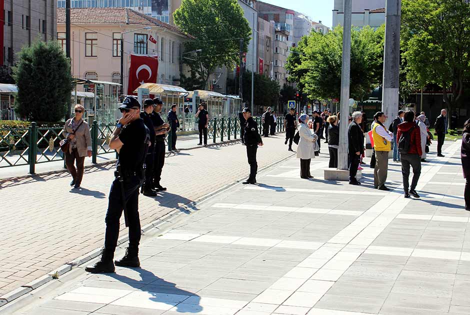 19 Mayıs Atatürk’ü Anma Gençlik ve Spor Bayramı, Eskişehir’de yoğun güvenlik önlemleri altında kutlandı. 