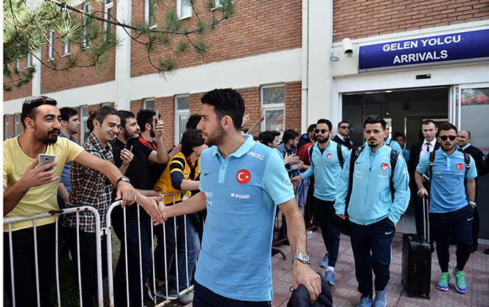 Moldova A Milli Futbol Takımı, 27 Mart Pazartesi günü Türkiye ile yapacağı özel maç için Eskişehir'e geldi. 