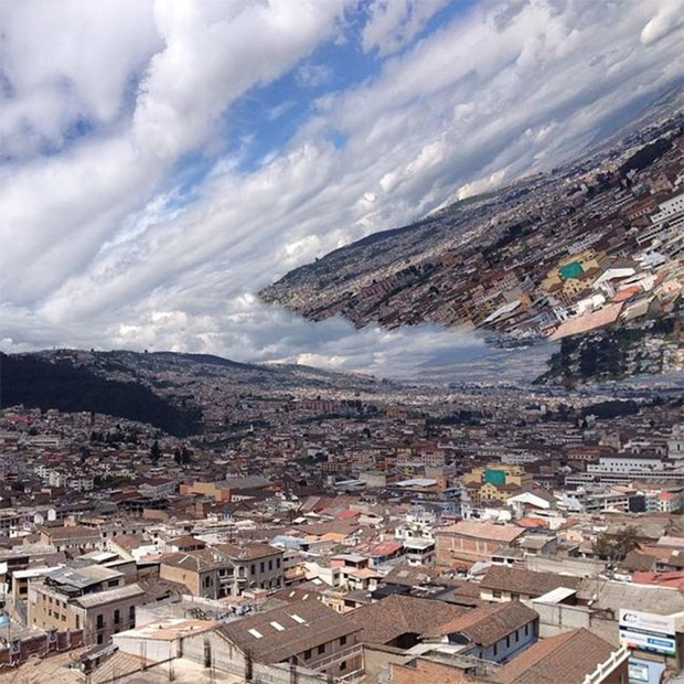 Telefonlar ile panoramik fotoğraf çekerek bulunduğunuz noktanın etrafını alacak şekilde tek bir fotoğrafa sığdırabiliyorsunuz. Ancak bunu yaparken bazen ortaya bu karelerde olduğu gibi 'facia'lar çıkıyor.