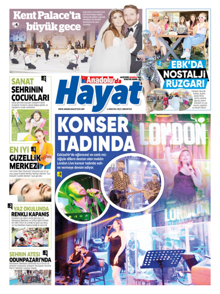 Eskişehir'de eğlencenin, yaşamın ve magazinin nabzını tutan Anadolu'da Hayat bu hafta da dopdolu!