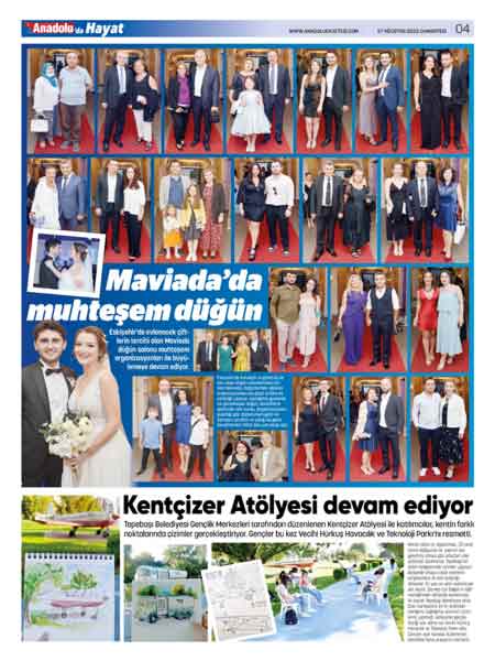 Anadolu'da Hayat Magazin ve Yaşam ekimizde bu hafta