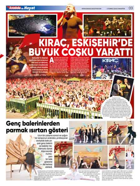 Anadolu'da Hayat Magazin Yaşam ekimizde bu hafta