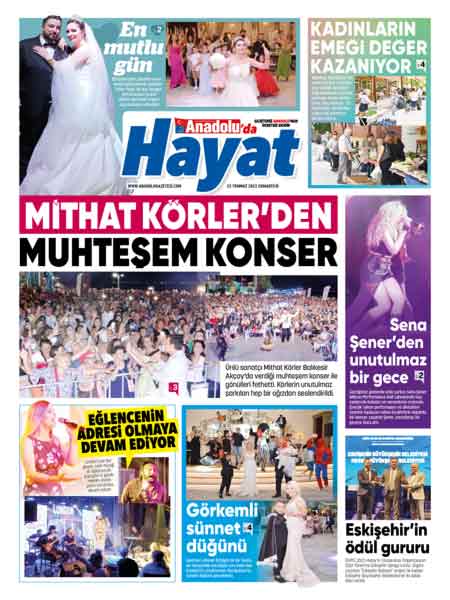 Anadolu'da Hayat Magazin Yaşam Ekimizde bu hafta...