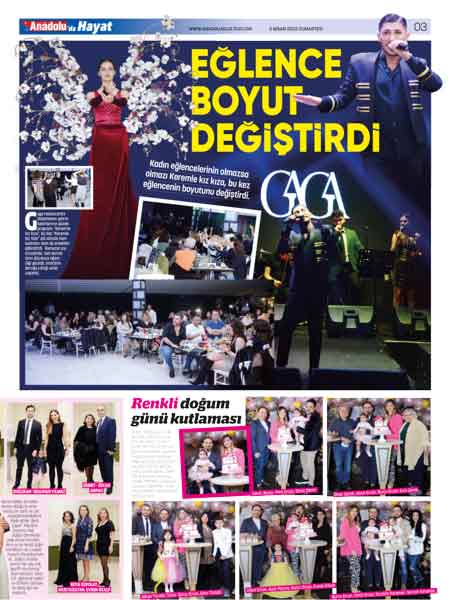 Anadolu'da Hayat Magazin Yaşam Ekinde bu hafta