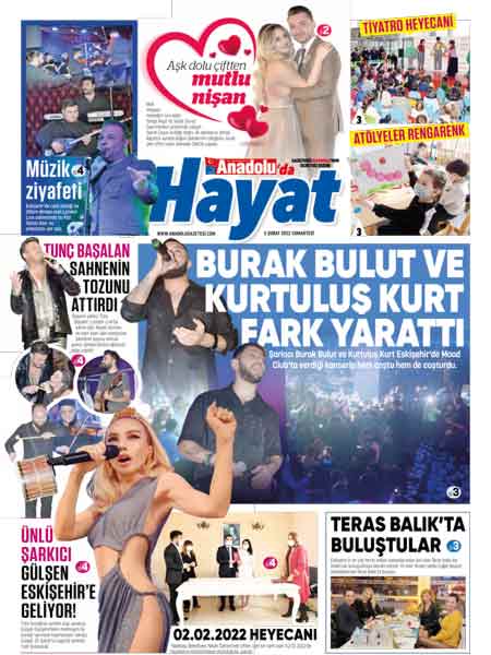 Anadolu'da Hayat Magazin Yaşam ekinde bu hafta...