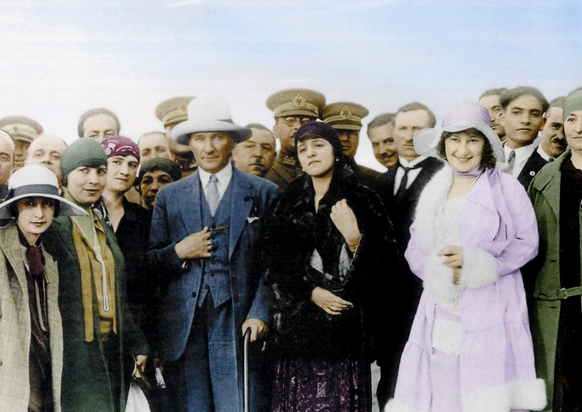 Atatürk'ü hiç böyle görmediniz / Foto Galeri