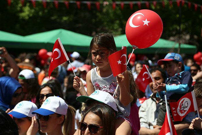 Odunpazarı Belediyesi; 23 Nisan Ulusal Egemenlik ve Çocuk Bayramı’ı şölen havasında kutladı. 