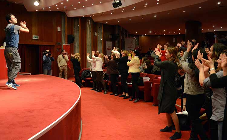 Eskişehir Büyükşehir Belediyesi ve Şenpiliç tarafından düzenlenen “Dengeli Beslen Harekete Geç” kampanyasının etkinliği yapıldı.