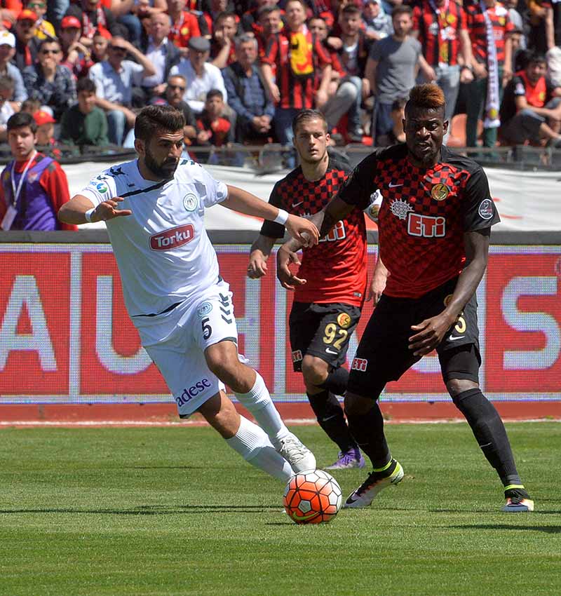 Spor Toto Süper Lig’in 29. haftasında Eskişehirspor, Torku Konyaspor'u konuk etti.