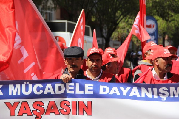 Eskişehir’de, 1 Mayıs Emek ve Dayanışma Günü coşku içinde kutlandı. 