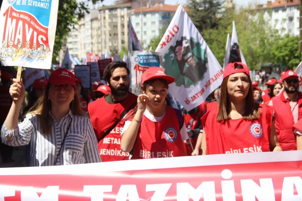 Eskişehir’de, 1 Mayıs Emek ve Dayanışma Günü coşku içinde kutlandı. 