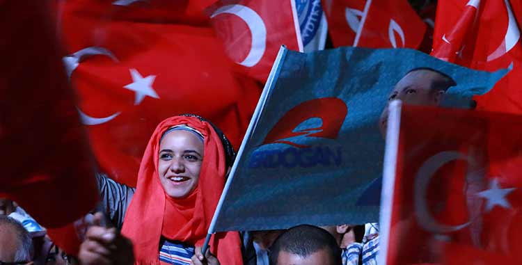 Eskişehir'de demokrasi nöbeti 8'nci gününde