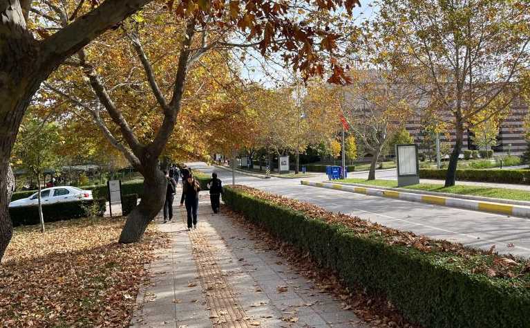 Eskişehir'de bulunan 3 üniversitenin kampüslerinde ki sonbahar manzaraları mest etti. Sonbahar aylarının gelmesiyle birlikte ağaç yapraklarının büründüğü renk adeta kendine hayran bırakıyor. Bu dönemde oluşan manzaraları adeta kartpostallara taş çıkarıyor.