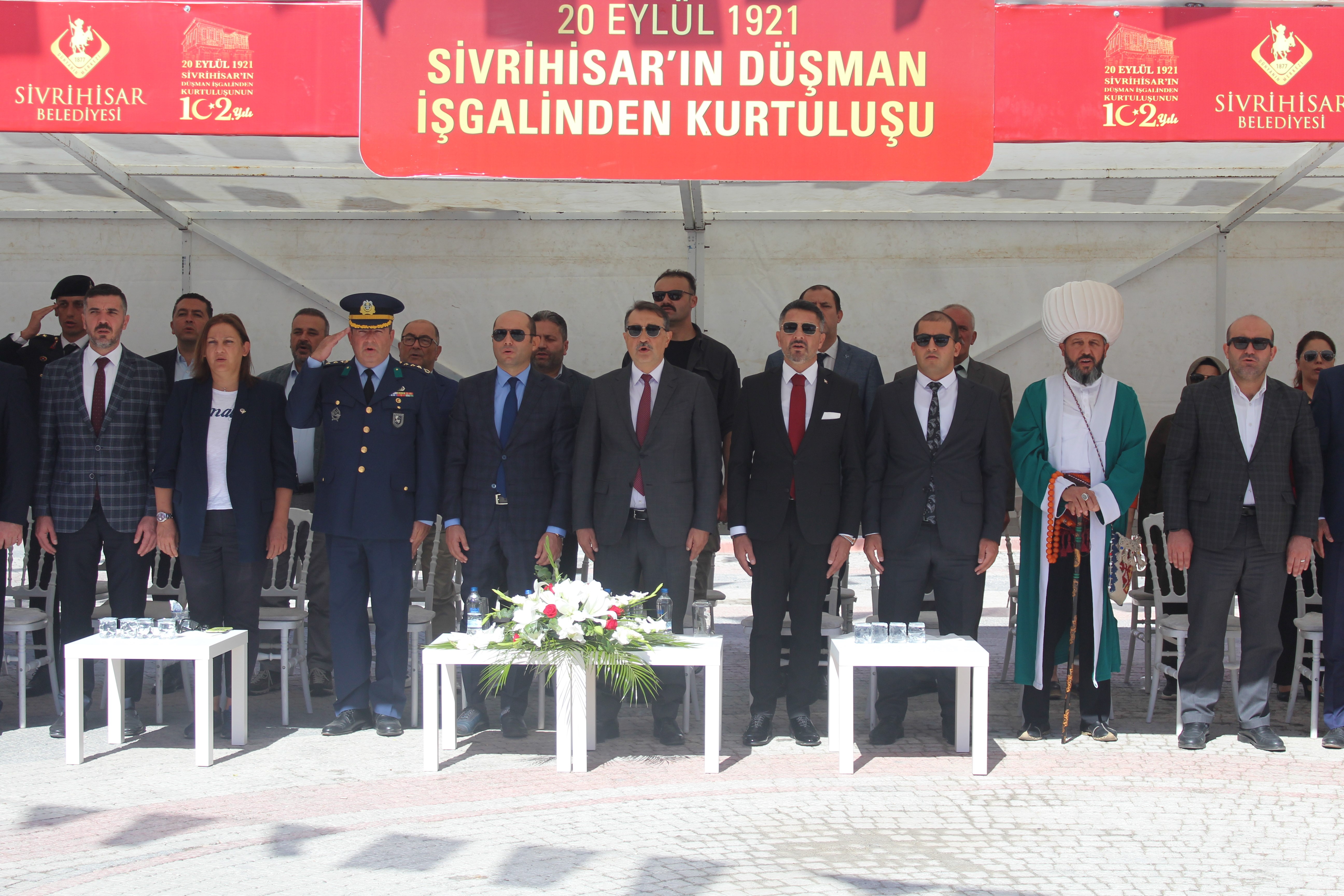 Eskişehir’in Sivrihisar ilçesinin düşman işgalinden kurtuluşunun 102’nci yıl dönümü gerçekleştirilen etkinliklerle coşkuyla kutlandı.