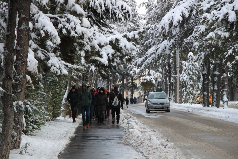 Eskişehir’i önceki gün etkisi altına alan kar yağışı kartpostallık manzaralar ortaya çıkardı. 