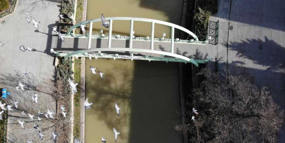 Eskişehir'de son yağışlar, Porsuk Çayı'nın su seviyesinde ve renginde dikkat çekici bir değişime neden oldu. Özellikle bölge genelinde etkili olan sağanak yağışlar, barajlar, akarsular ve göllerde olumlu sonuçlar doğurdu. Kuraklık nedeniyle azalan su miktarı, son yağışlarla birlikte gözle görülür bir şekilde artış gösterdi.

Geçtiğimiz hafta Eskişehir'e düşen yoğun yağışlarla birlikte Porsuk Çayı'nın renginde belirgin bir değişiklik meydana geldi. Normalde daha berrak ve yeşil olan çay, yağışlar sonrası suya karışan toprak nedeniyle kahverengi bir renk aldı. Bu durum, bazı vatandaşlar arasında şaşkınlık yaratırken, Porsuk Çayı'nın kahverengi akışı, havadan çekilen dron görüntüleriyle de net bir şekilde gözlemlendi.