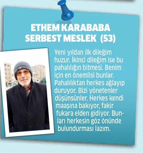 2018 yılını geride bıraktık. 2019’a ilk adımımızı attığımız şu günlerde vatandaşlarımıza “Yeni yıldan beklentileriniz nedir?” diye sorduk. Hazırlayan: Ecem Efekan