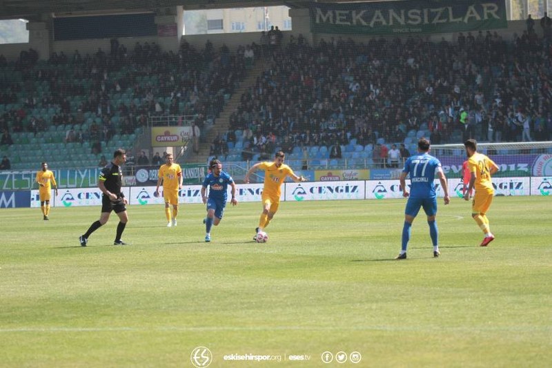 Spor Toto 1. Lig’in 30. Haftasında Eskişehirspor deplasmanda Çaykur Rizespor’a 4-1 mağlup oldu.
