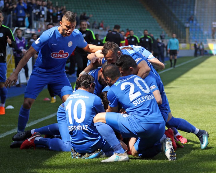 Spor Toto 1. Lig’in 30. Haftasında Eskişehirspor deplasmanda Çaykur Rizespor’a 4-1 mağlup oldu.
