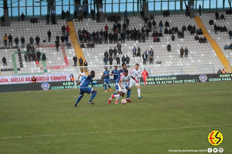 Spor Toto 1. Lig’in 26. Haftasında Eskişehirspor, Erzurumspor deplasmanında 2-1 mağlup oldu. Takımımızın tek golünü Ofoedu kaydetti.
