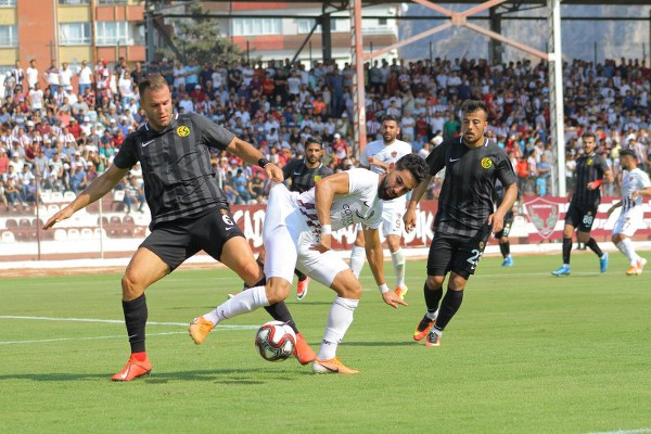 TFF 1. Lig'in 6. hafta mücadelesinde Hatayspor, Eskişehirspor'u konuk etti. Mücadele ev sahibi ekibin 1-0 üstünlüğü ile sona erdi.