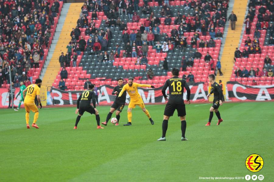 Eskişehirspor ikinci devrenin açılış maçında İstanbulspor’a 2-1 mağlup oldu. Maçın ilk golünü Eskişehirspor attı ama devamını getiremedik.