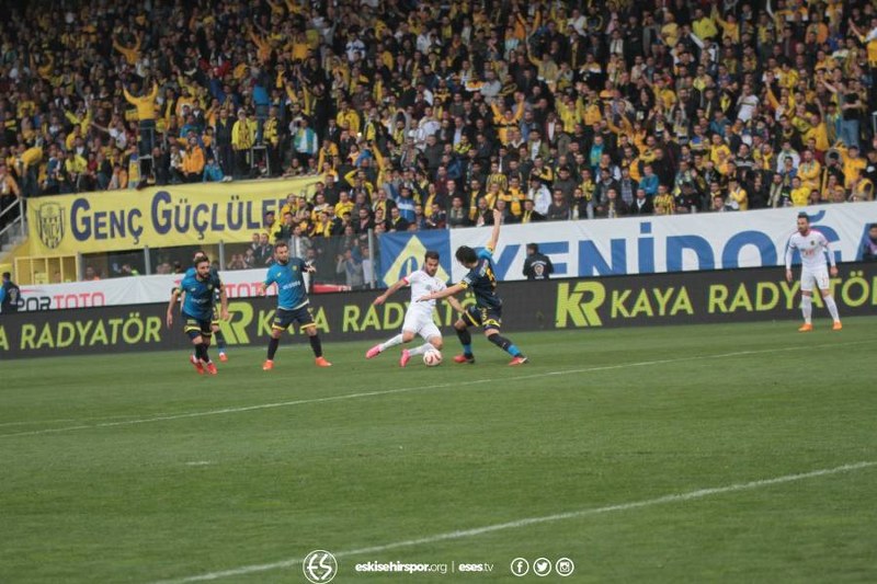 Spor Toto 1. Lig’in 28. Haftasında Eskişehirspor, Ankaragücü deplasmanında 1-0 mağlup oldu.
