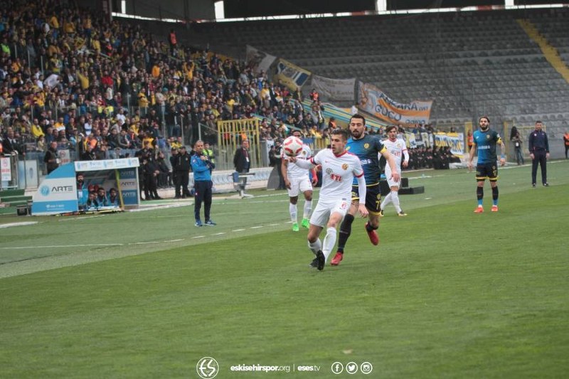 Spor Toto 1. Lig’in 28. Haftasında Eskişehirspor, Ankaragücü deplasmanında 1-0 mağlup oldu.
