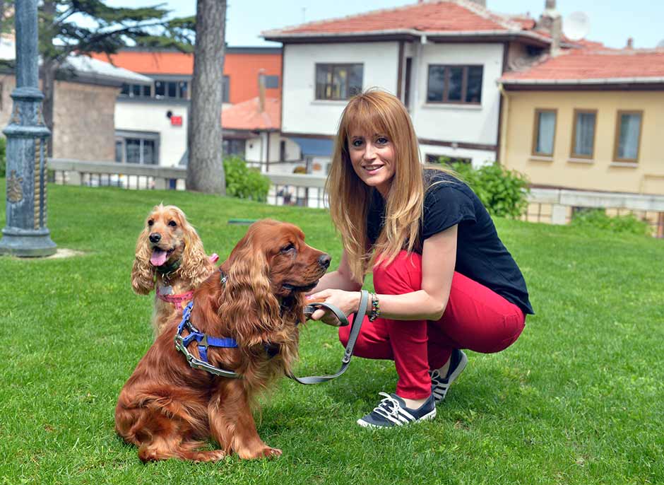 Bursa'da yaşayan ressam Filiz Mungan (36), çizdiği kedi ve köpek resimlerini, açtığı sergilerde satarak gelirini sokak hayvanları için harcıyor.