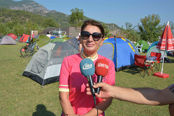 Muğla’nın Ortaca ilçesinde, ilki düzenlenen HürPedal Kadınlar Bisiklet Festivali başladı. 