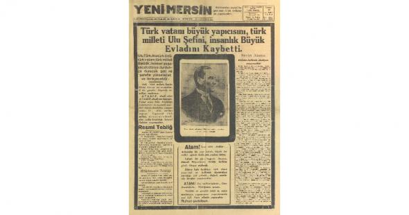 Mustafa Kemal Atatürk’ün vefatının ardından 11 Kasım 1938 günü yayınlanan gazeteler, ünlü araştırmacı Taha Toros’un arşivinden gün yüzüne çıktı. İHA