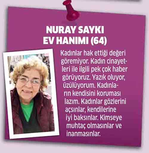 Dünyada her yıl 8 Mart’ta kutlanan Emekçi Kadınlar Günü, kadınların toplumdaki yerini bir kez daha vurgulamayı ve eşitlik mücadelesini ön plana çıkarmayı amaçlar. Bizler de vatandaşlara Dünya Kadınlar Günü’nü sorduk. HAZIRLAYAN: ECEM EFEKAN 