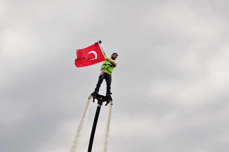 Afyonkarahisar Belediyesi'nin katkılarıyla, Motosiklette Türkiye Süper Enduro Şampiyonası'nın tanıtımı yapıldı.