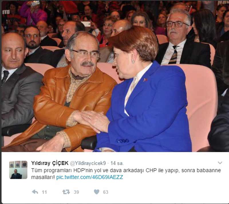 MHP’li muhaliflerden Meral Akşener, hayır kampanyası için Eskişehir’e geldi. CHP’lilerin organize ettiği bir etkinlikte konuşma yaptı. AKM’deki toplantıya Büyükerşen de katıldı.