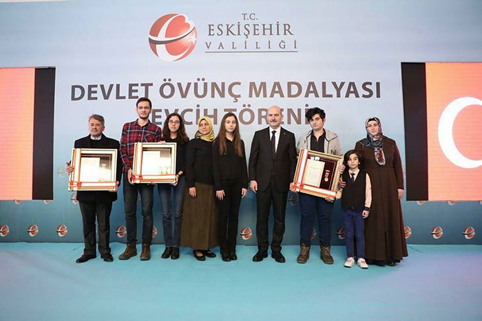 İçişleri Bakanı Süleyman Soylu bir dizi etkinliğe katılmak üzere Eskişehir'e geldi.