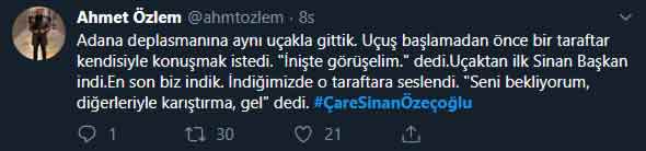  Eskişehirspor’da taraftarlar Sinan Özeçoğlu’nu başkan olarak görmek istiyor. Özeçoğlu, sosyal medyadan sesini duyurmaya çalışan taraftarların tek umudu haline geldi