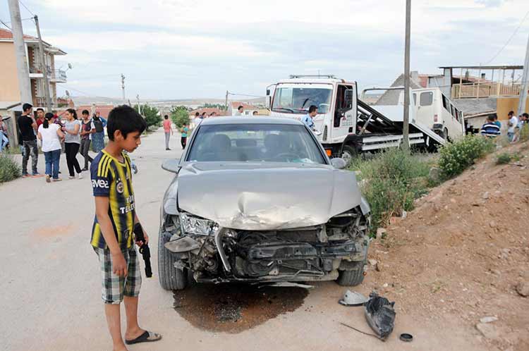 Eskişehir’de meydana gelen trafik kazasında 8 kişi yaralandı. 