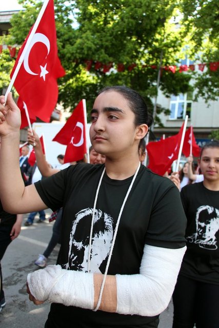 19 Mayıs Atatürk'ü Anma, Gençlik ve Spor Bayramı tüm yurtta coşkuyla kutlandı.