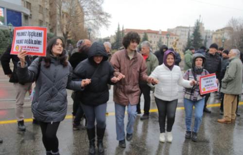 Açlık grevindeki Polonez İşçilerine Eskişehir'den destek!