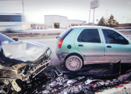 Afyon'da feci kaza: 8 yaralı!