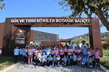 Akçakoca Öğrencileri Botanik Bahçesi'nde Keşif Yaptı