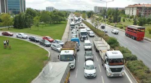 Akmayan Eskişehir trafiğinde bir ömür geçiyor!