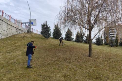 Erciyes Üniversitesi kavşağında peyzaj düzenlemesi tamamlandı