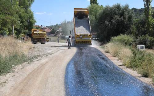 Eskişehir Büyükşehir'den Seyitgazi'ye yol müjdesi!