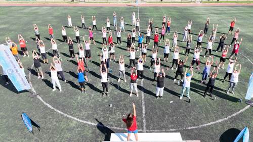 Eskişehir'de binlerce kişi güne sporla başladı!