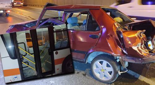 Eskişehir'de korkunç kaza: 2'si ağır 5 yaralı!