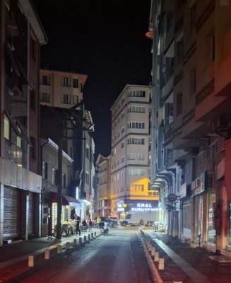 Eskişehir'de sokaklar karanlığa boğuldu
