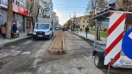 Eskişehir'in o yolunda çalışmalar devam ediyor