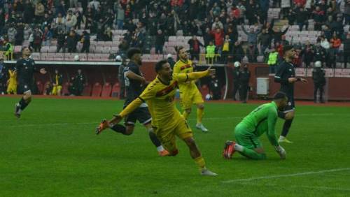 Eskişehirspor'un 10 numarasından "gol at, çık" performansı