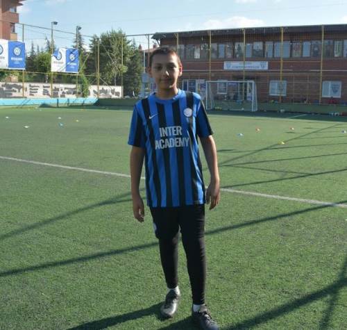 Furkan futbolcu olmak istiyor